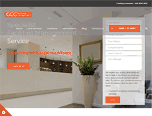 Tablet Screenshot of gccfm.com